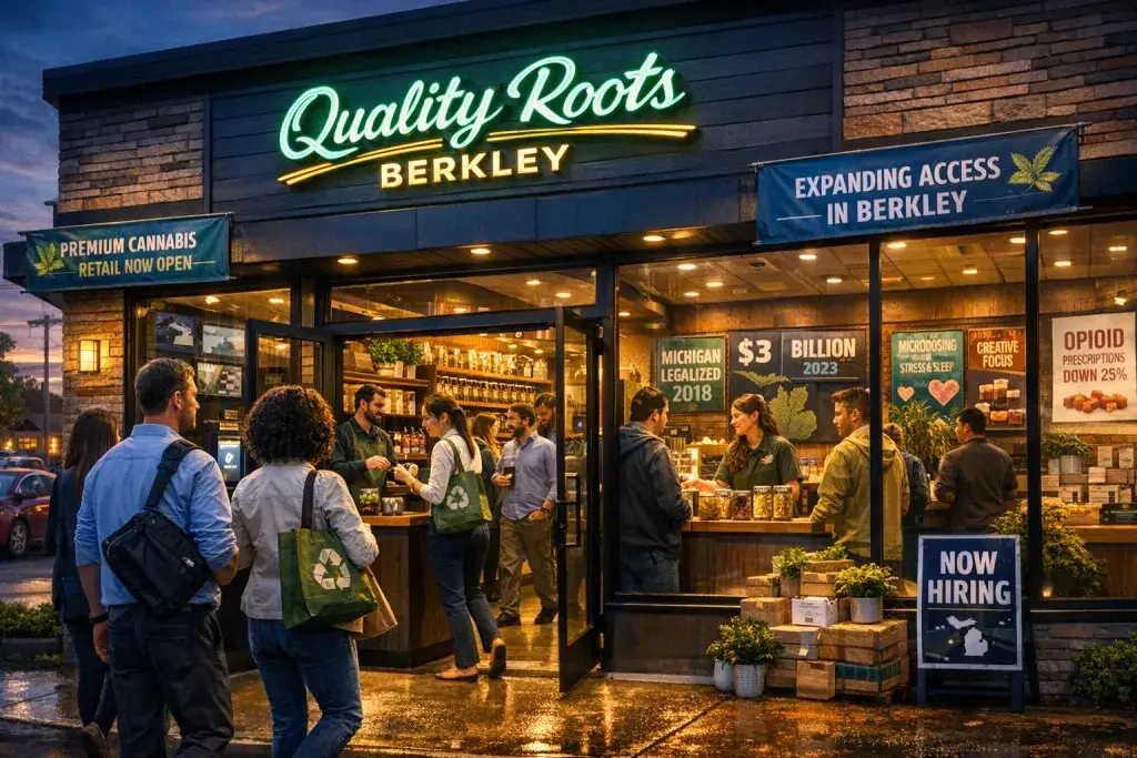 Quality Roots Opens Berkley Retail Location, Expanding Cannabis Access