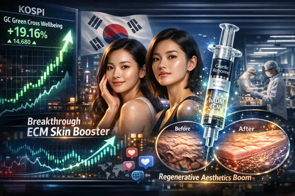 GC Green Cross Wellbeing Shares Surge 19% on Innovative ECM Skin Booster Launch