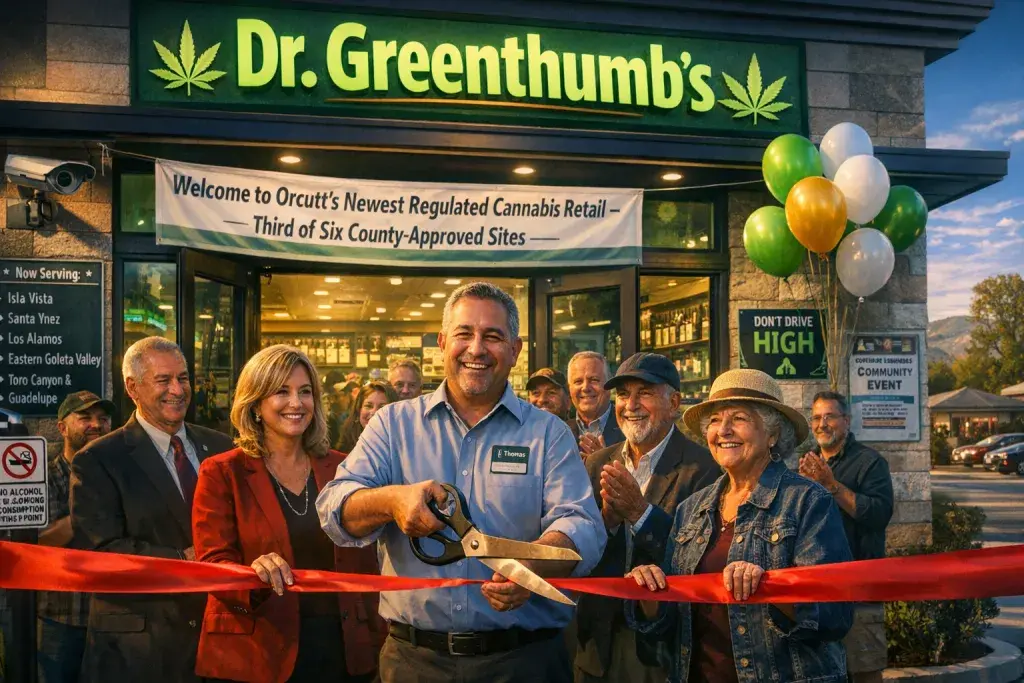 Dr. Greenthumb’s Opens Third Approved Cannabis Dispensary in Orcutt