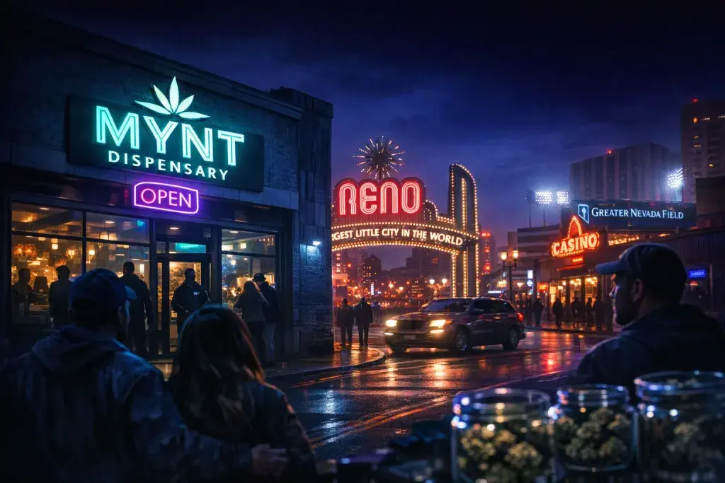 Mynt Dispensary Opens in Downtown Reno, Expanding Medical Marijuana Access