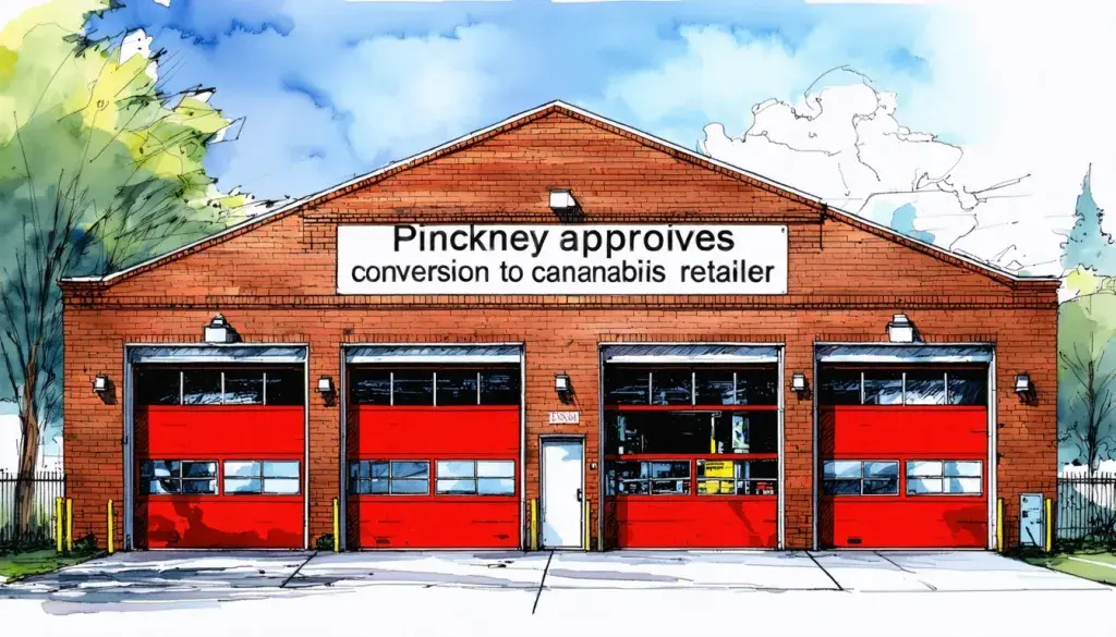 Pinckney Council Approves Fire Station Conversion to Cannabis Retailer