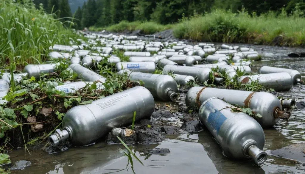 Large Nitrous Oxide Canisters Spark Waste Hazards Across Metro Vancouver