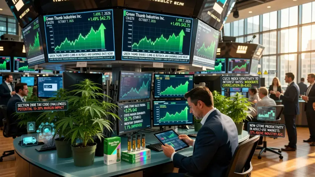 Green Thumb Shares Climb as Buyback and Earnings Date Near