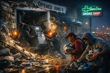 Burglars Ram U-Haul into Houston Smoke Shop in Coordinated Early-Morning Assault