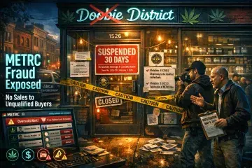 DC Cannabis Board Suspends Doobie District for Illegal Medical Sales and METRC Fraud