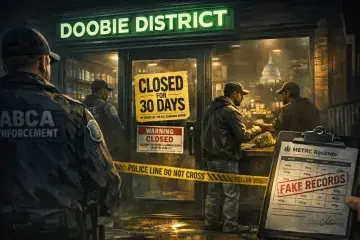 DC Cannabis Board Suspends U Street Dispensary for 30 Days Over Illegal Sales and Fake Records
