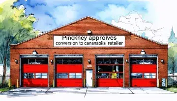 Pinckney Council Approves Fire Station Conversion to Cannabis Retailer